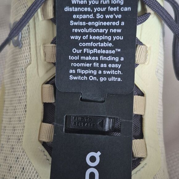 On Running Cloudultra Lemon and Charcoal Athletic Shoes - Picture 6 of 16